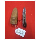 Frost Cutlery Coon Skinner Folding Knife w/Sheath