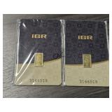 IGR 0.5 Gram .999 Fine Gold in Assay
