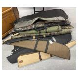 Lot of 15 Assorted Soft Rifle Cases