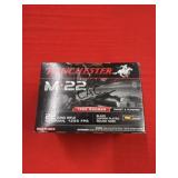 1000rds Winchester M-22 Black 22LR 40gr CPRN