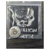 Pit Bullion 1oz Silver 'The King of Poker'