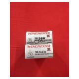 50rds Winchester Super-X 38S&W 145gr