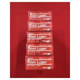 50rds Aguila 9mm 124gr FMJ