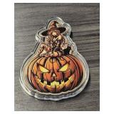 5oz Colorized Copper 'Happy Halloween'