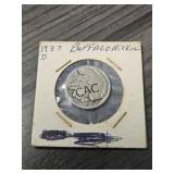 1937-D Buffalo Nickel in Sleeve