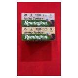 10rds Remington Nitro Turkey 20ga 5 Shot