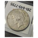 1925 United States Peace Dollar