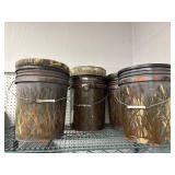 Lot of 4 Hunting Buckets