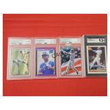 Lot of 4 Ken Griffey Jr. Graded Cards