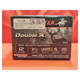 20rds Winchester Double X 12ga 15 Pellets 00 Buck