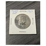 1963 Franklin Half Dollar