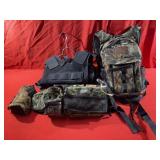 Box Lot of Assorted Hunting Bags