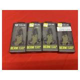 Lot of 4 NEW TRUE Berm Keychain Flippers