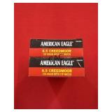 20rds American Eagle 6.5 Creedmoor 120gr OTM