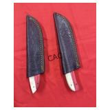 NEW Damascus and Carbon Steel Skinner Knife