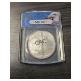 2006 U.S. 1oz Silver Eagle MS 69 ANACS