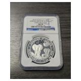 2014 Somalia African Elephant MS70 Early Release