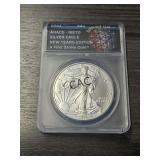 2021 U.S. 1oz Silver Eagle MS70 New Years ANACS