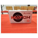 20rds Hornady Match 224 Valkyrie 88gr ELD