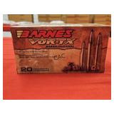 20rds Barnes VOR-TX 243Win 80gr TSXBT
