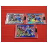 Lot of 3 Jaxson Dart Dino-Might Cards