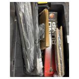 Tub of Axe Head Canes and More