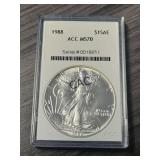 1988 U.S. American Eagle ACC MS70