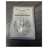 1989 U.S. American Eagle ACC MS70