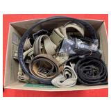 Box Lot of Assorted Belts