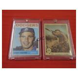 1964 Sandy Koufax and 1959 Fleer Ted Williams
