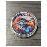 2024 USA Lady Justice/Bald Eagle 1oz Colorized