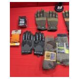 Ammo Box with Gloves and Rope