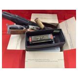 Box Lot of Assorted Knives and Sharpeners