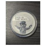 This Is The Way Wall Street 1oz Silver Round