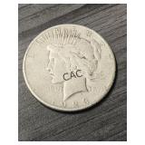 1923 United States Peace Dollar