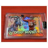 Patrick Mahomes 1/1 Dino-Might "The Goat" Card