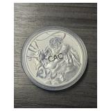 2022 Capcom Ryu 1oz Silver Round