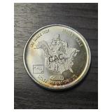 1982 Monex International 1oz Silver Eagle Round