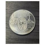 2011 Medjugorje Miraculous Medal 1oz Silver Round