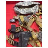 Box Lot of Assorted Holsters and Belts