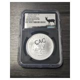 2018 South Africa Silver Krugerrand GEM UNC