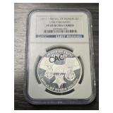 2011P Medal of Honor PF69 Ultra Cameo Silver