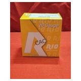 25rds RIO 20ga 2 3/4" 8 Shot Shells