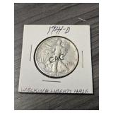 1941-D United States Walking Liberty Half Dollar