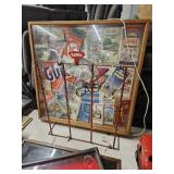 Vintage Map Display Box and Tom