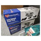 Lot of 2 NEW HAVAHART Live Animal Cage Traps