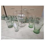 Coca-Cola Pitcher and Glass Set