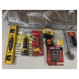 Box Lot of Assorted Tools and More