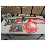 Box Lot of Assorted Signs