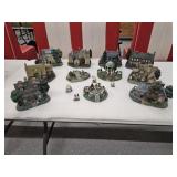 Thomas Kinkade 11pc Lighted Village Set
